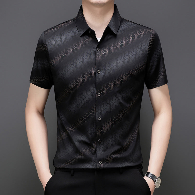 Men's Summer Embroidered Business Short👔