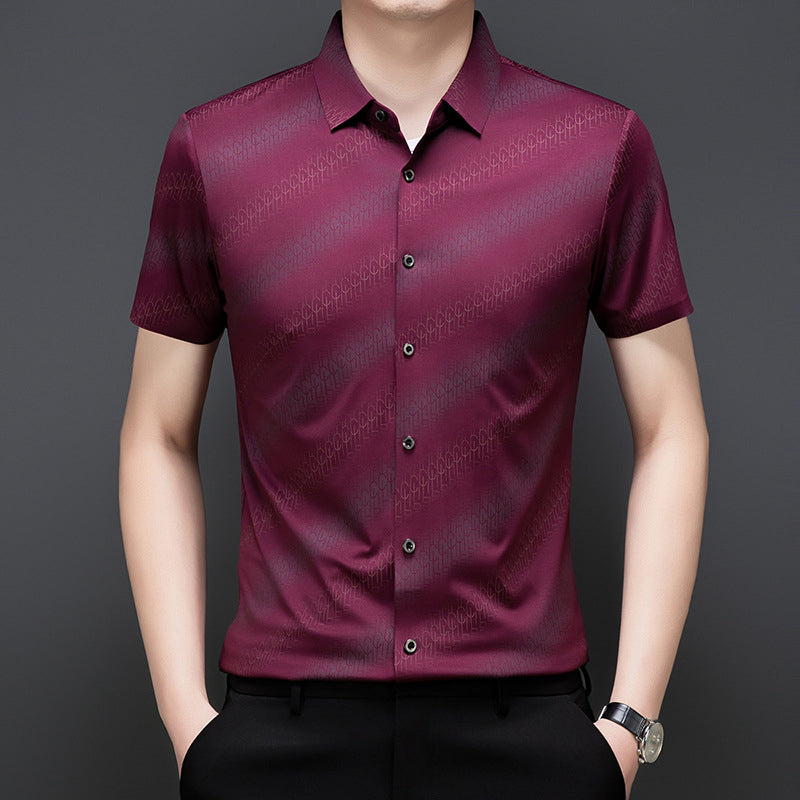 Men's Summer Embroidered Business Short👔