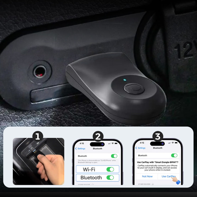 🔥Limited Time Offer - 49% Off 🔥Mini Wireless CarPlay Adapter