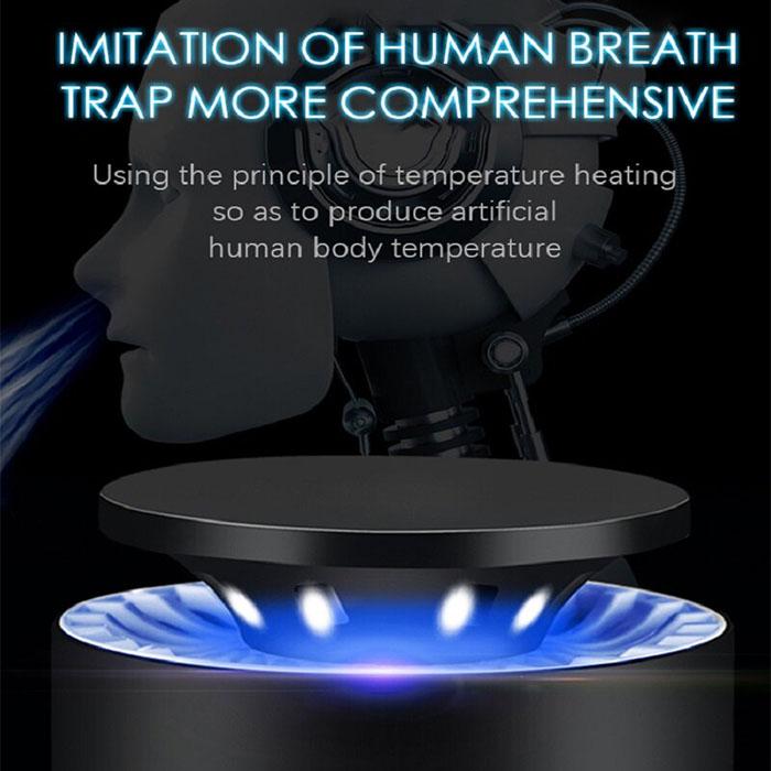 Mosquitoes Eliminator With LED Light, Noiseless And Nontoxic