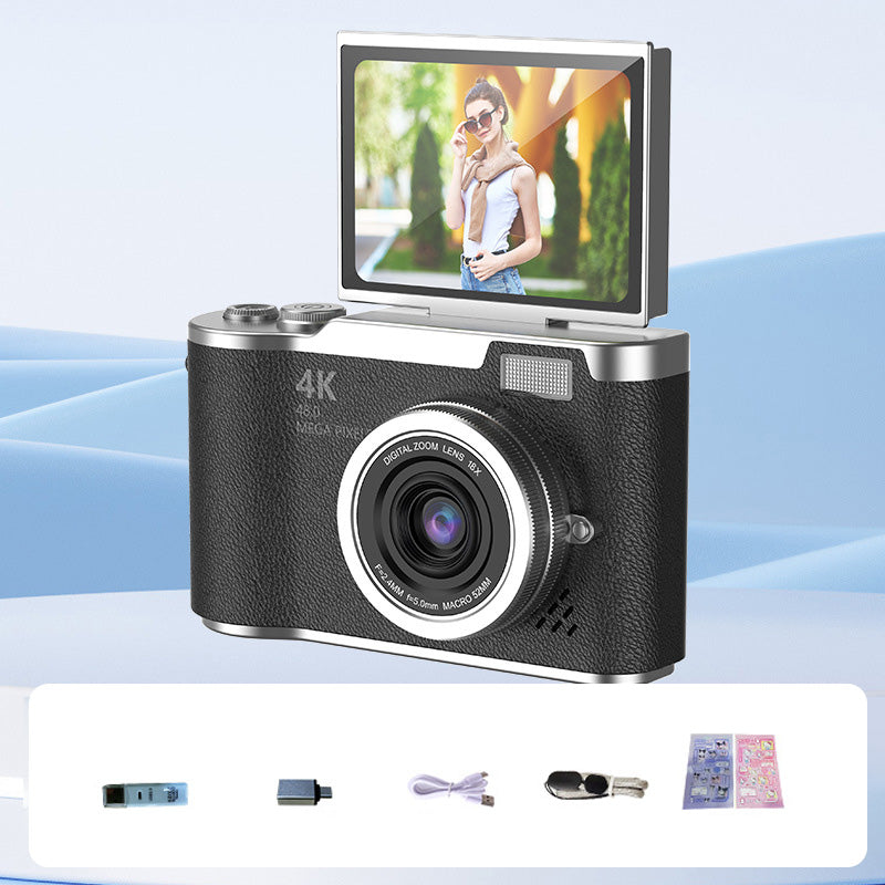 🌈4K HD Flip-Screen Digital Camera📸
