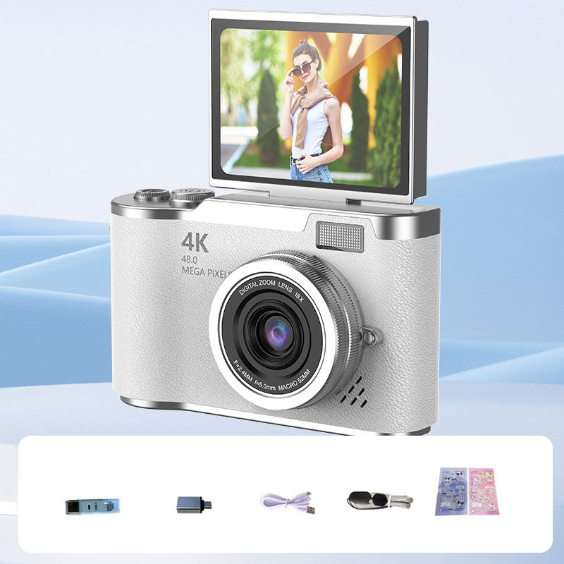 🌈4K HD Flip-Screen Digital Camera📸
