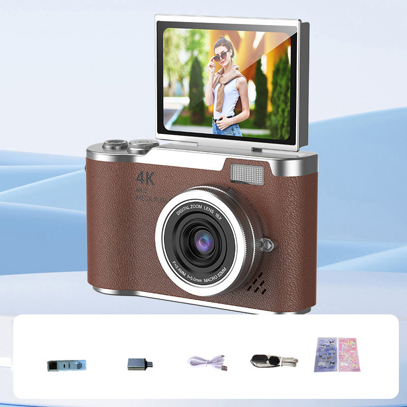 🌈4K HD Flip-Screen Digital Camera📸