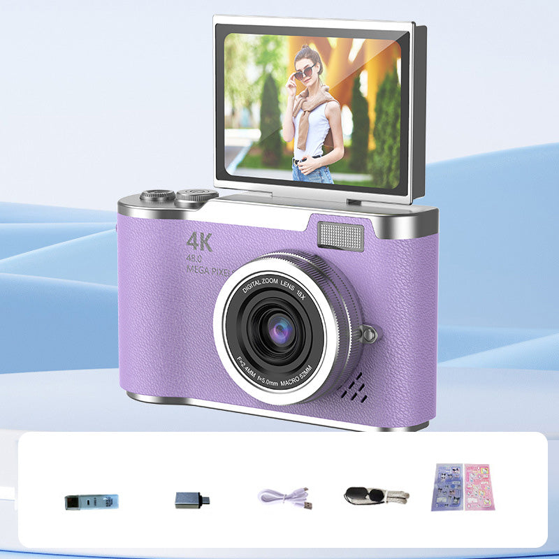 🌈4K HD Flip-Screen Digital Camera📸