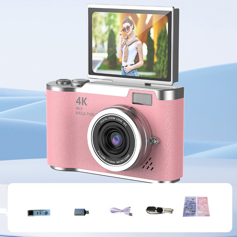 🌈4K HD Flip-Screen Digital Camera📸