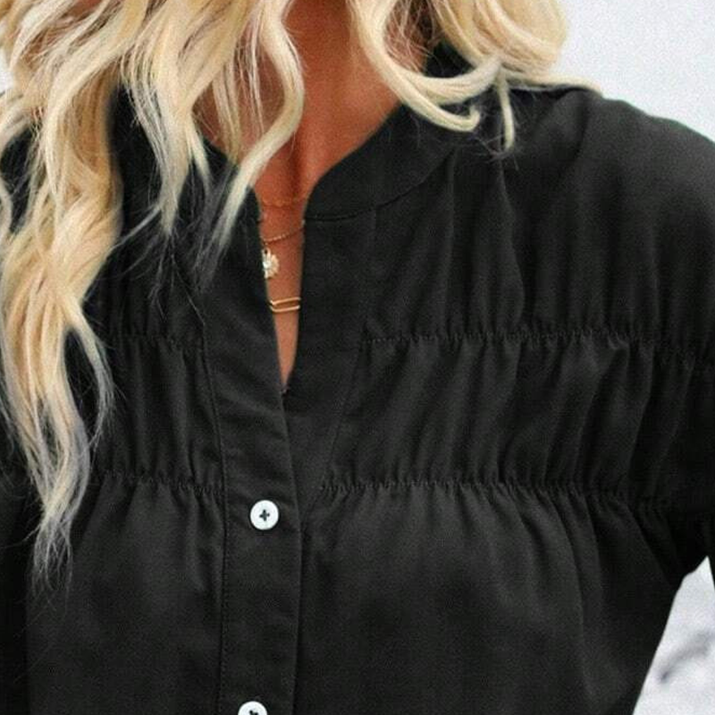 Women's Casual Ruffle Short Sleeve Top