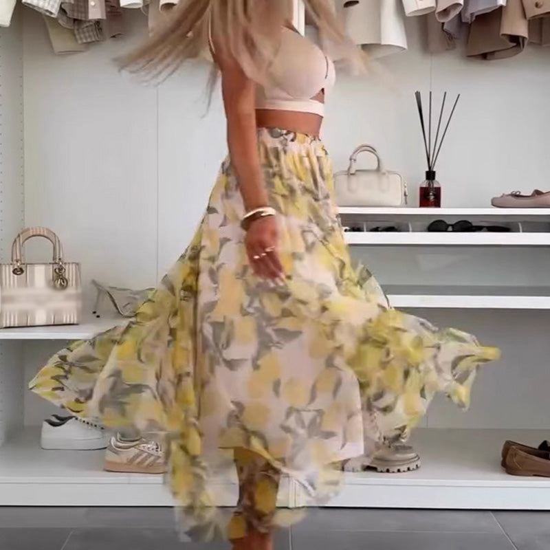 ✨Women's Casual Printed Tulle Skirt