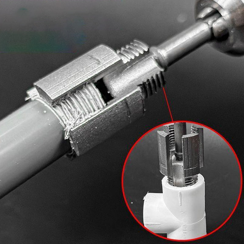 🔥 2025 PVC Pipe Threading Kit - Internal & External Thread Cutter Tool for DIY Plumbing & Irrigation