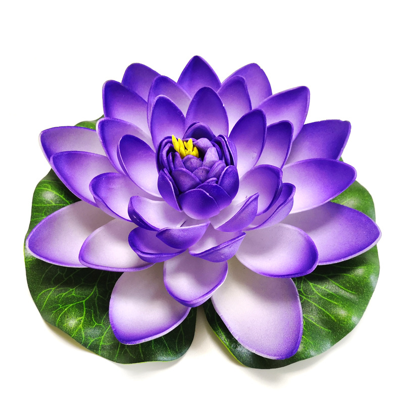 Floating Artificial Simulation Water Lily for Home Garden Ponds Decoration