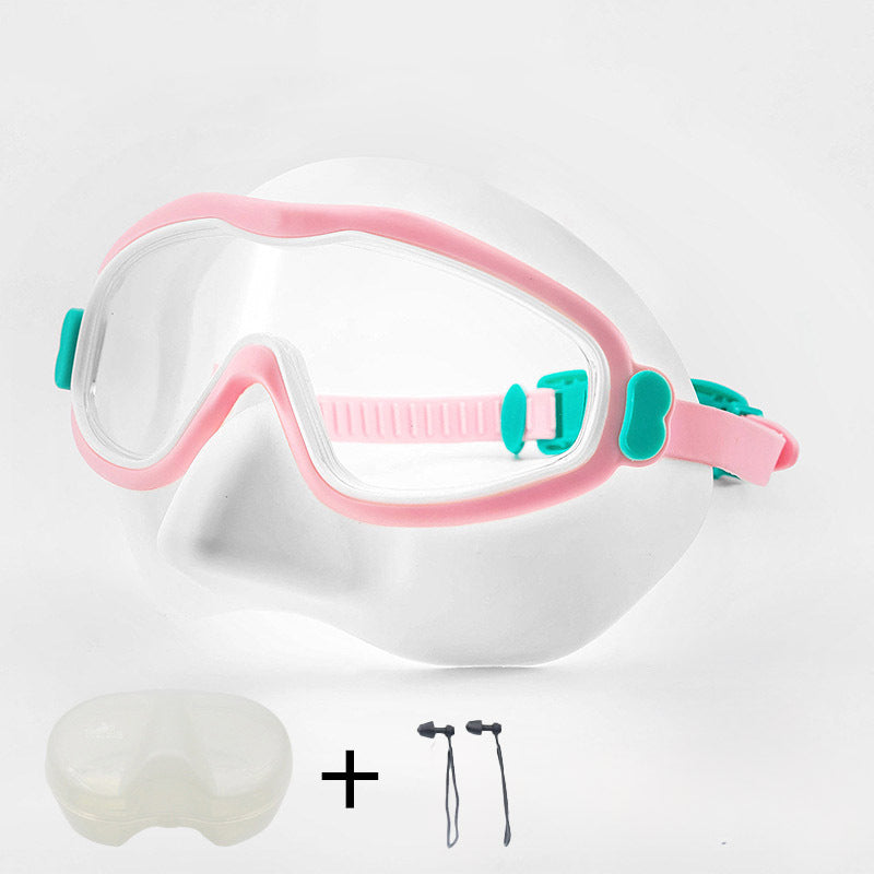 🔥Limited Time Offer 49% OFF🔥Unisex HD Anti-UV Anti-Choking Waterproof Integrated Swimming Goggles