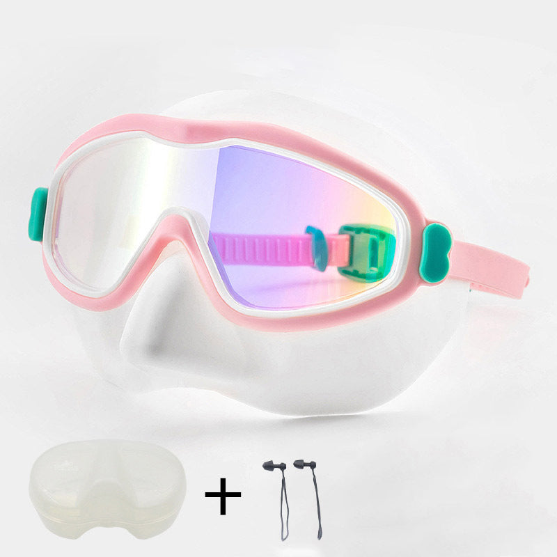 🔥Limited Time Offer 49% OFF🔥Unisex HD Anti-UV Anti-Choking Waterproof Integrated Swimming Goggles