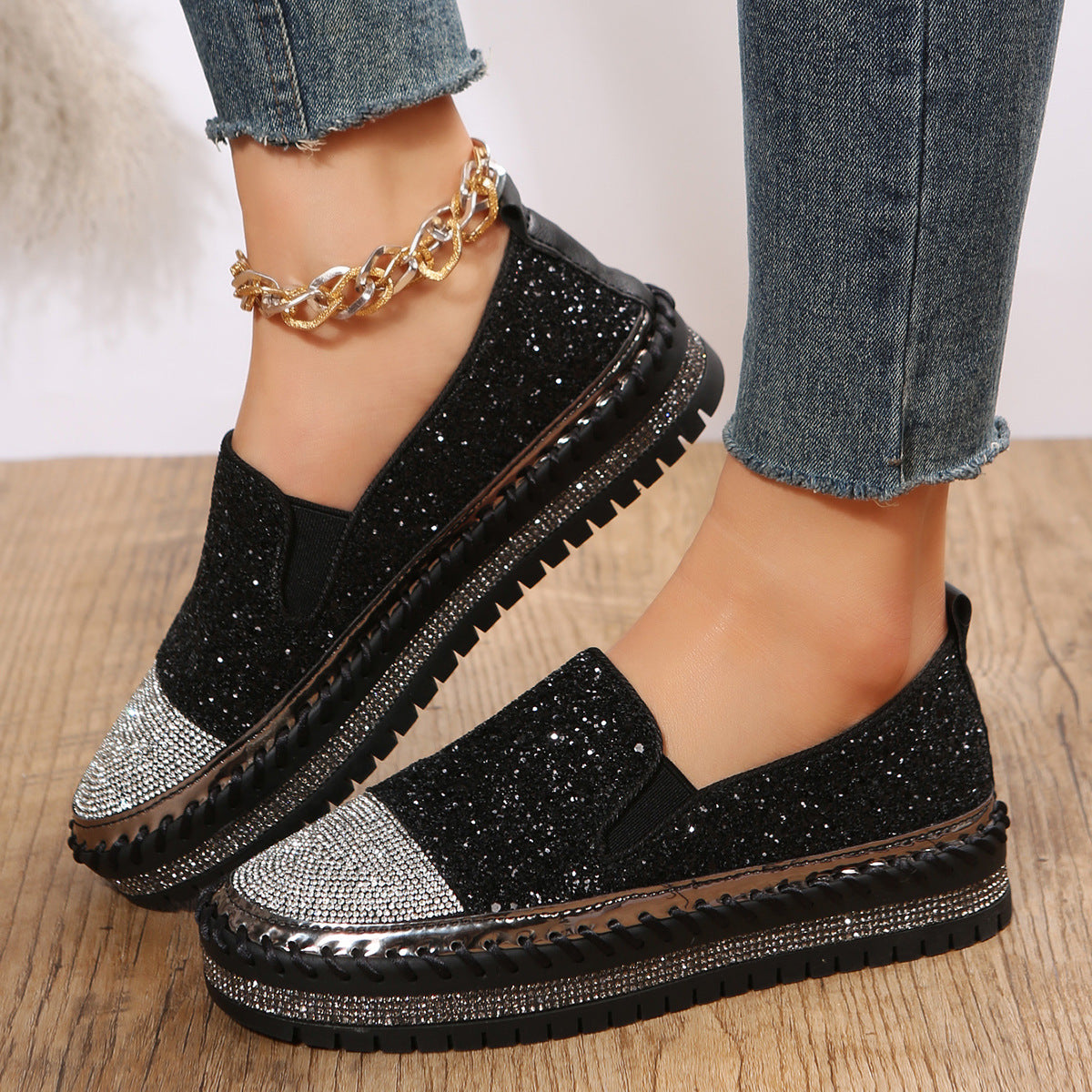 Women's Fashion Thick Sole Loafers
