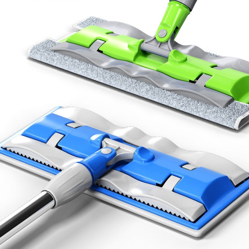 🔥Summer Hot Sale 49% OFF🔥Flat Mop with Stainless Steel Handle with Reusable Washable Mop Cloths