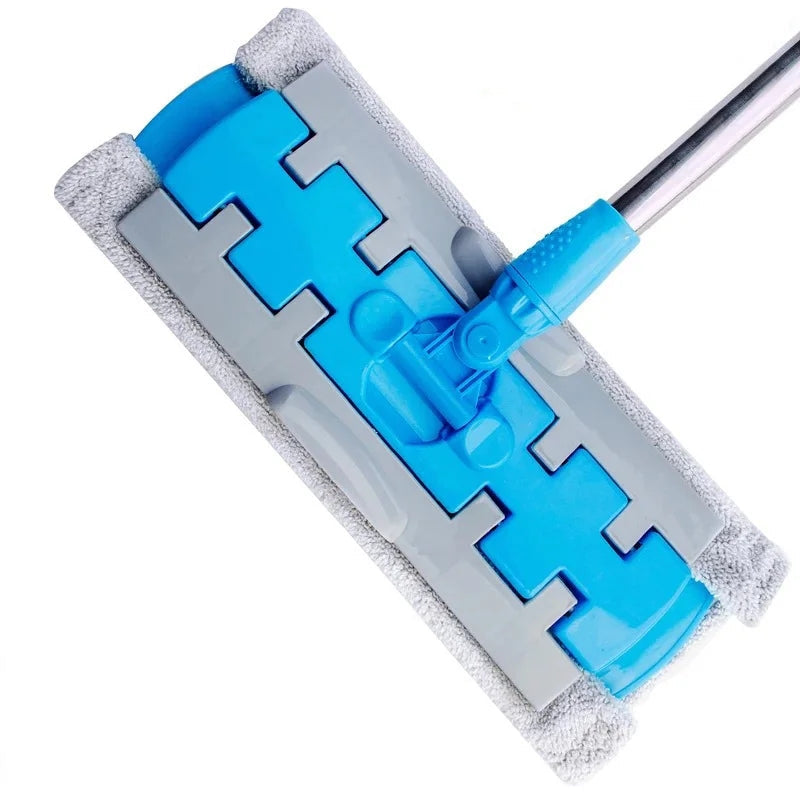 🔥Summer Hot Sale 49% OFF🔥Flat Mop with Stainless Steel Handle with Reusable Washable Mop Cloths