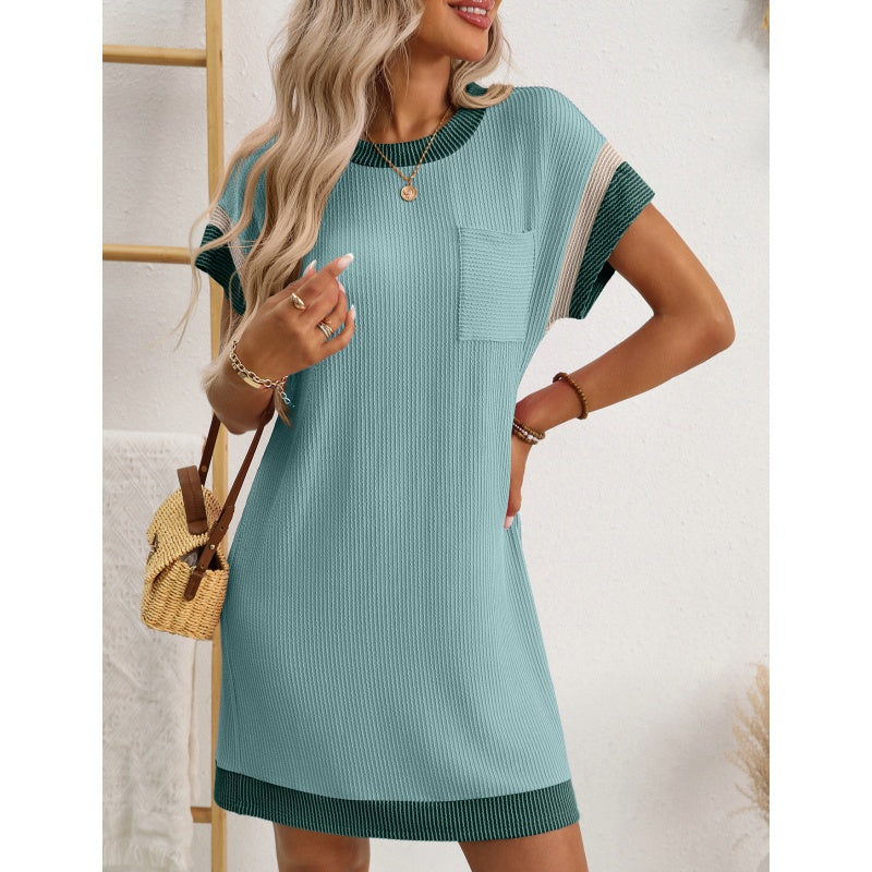 🔥2025 HOT SALE 49% OFF⏳Women's T-Shirt A-Line Mini Dress
