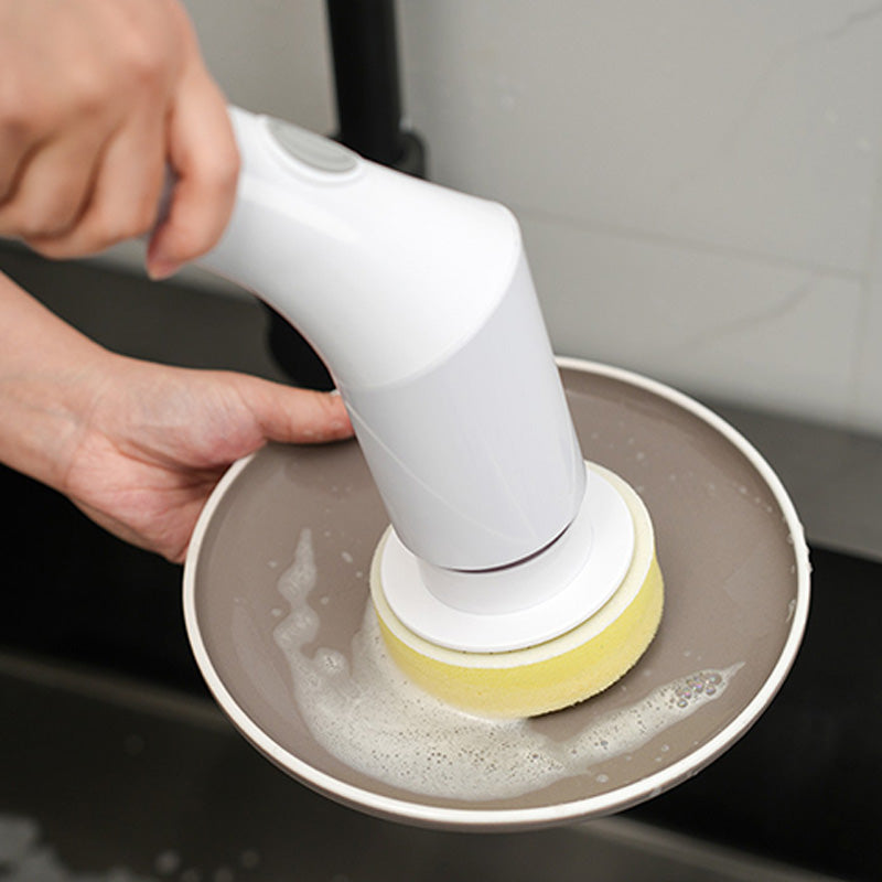 🏆Hot Sale 50% OFF⏳Waterproof Telescopic Electric Spin Scrubber