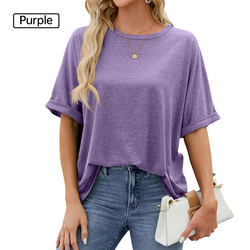 Women's Minimalist Summer Plain T-Shirt