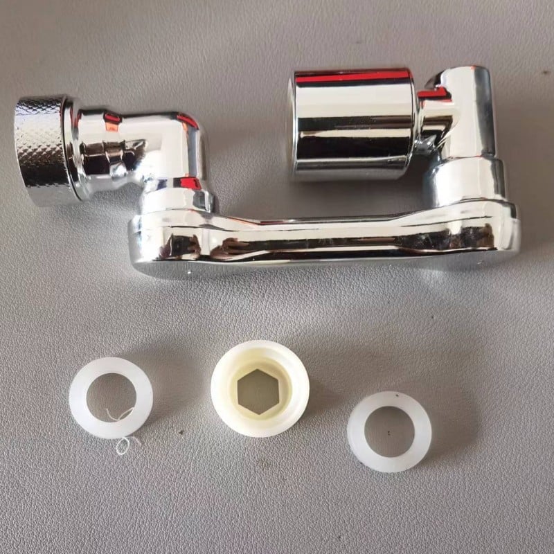 💥Water tap with rotating robot arm 1080°