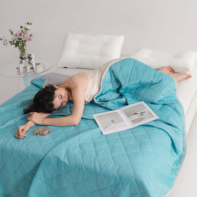 🌙Last Day 49% OFF-❄️Breathable Printed Washable Summer Cooling Comforter💤