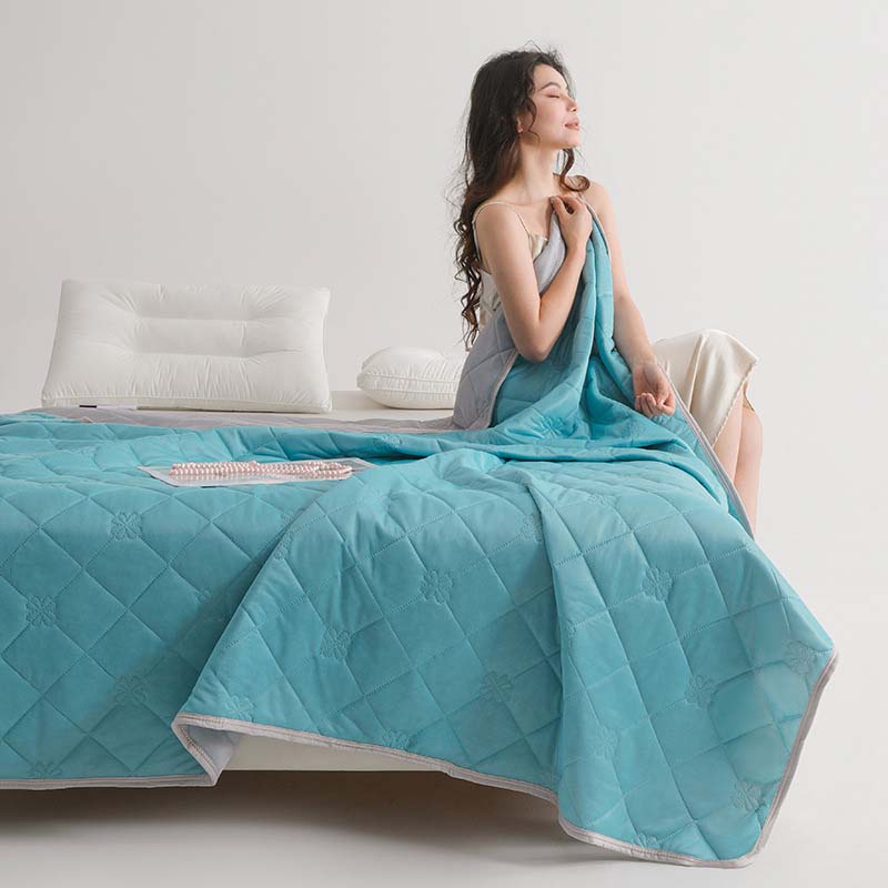 🌙Last Day 49% OFF-❄️Breathable Printed Washable Summer Cooling Comforter💤