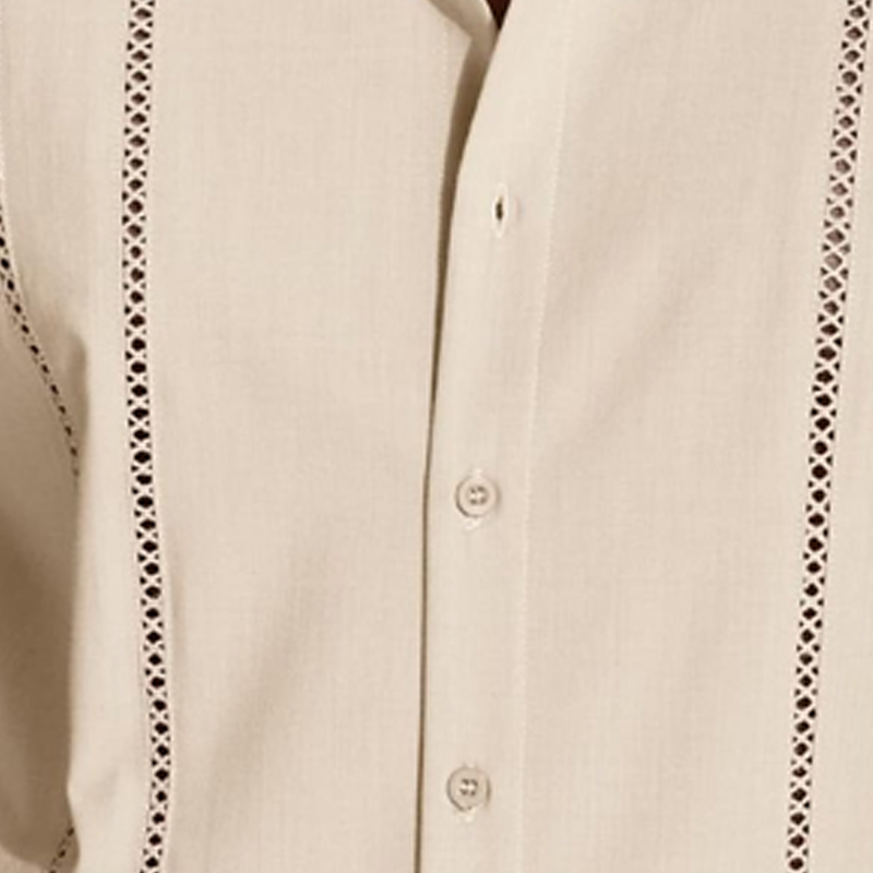 Men's Casual Button-Down Short Sleeve Shirt