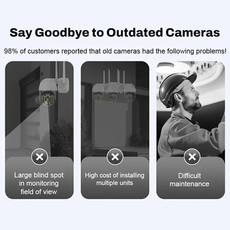 ✨ Limited Time Half Price - Wireless Night Vision Camera