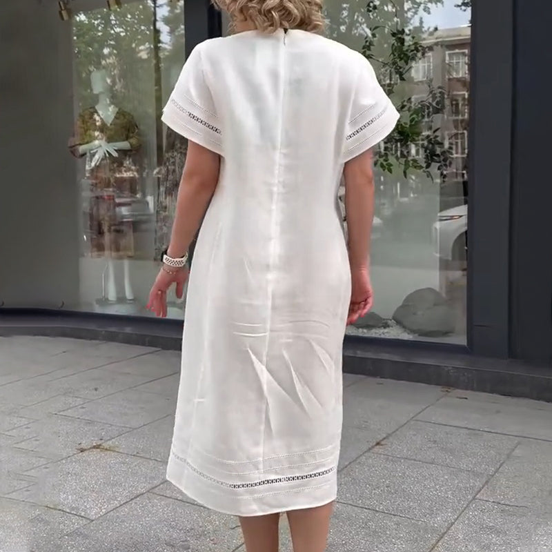 🦋🦋Loose Fit White Maxi Dress