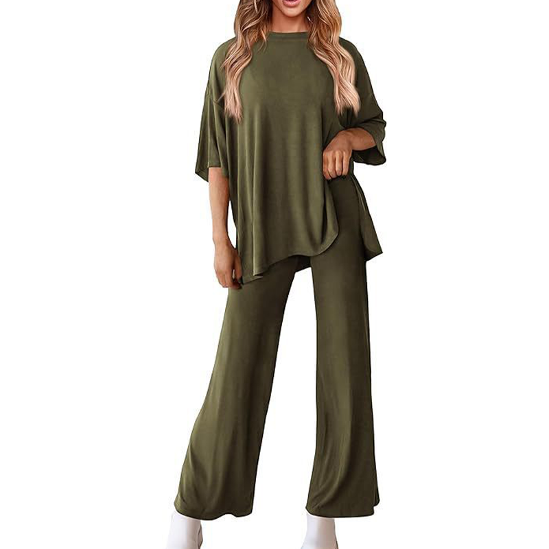 💖LAST DAY SALE 50% OFF💖Women's Casual Top & Pants Set