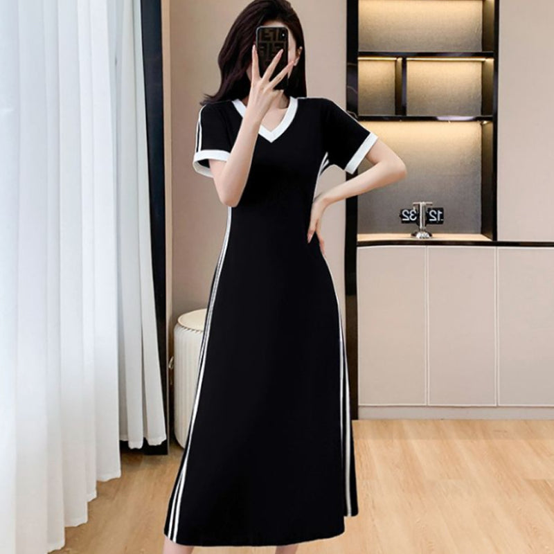 Women's Casual & Simple V-Neck Dress
