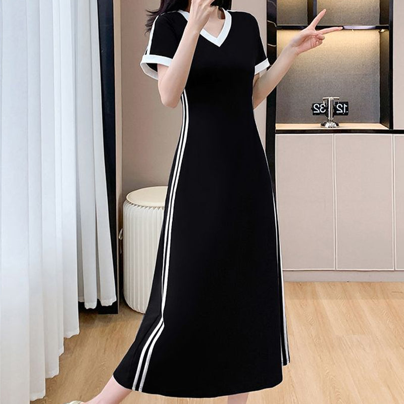 Women's Casual & Simple V-Neck Dress