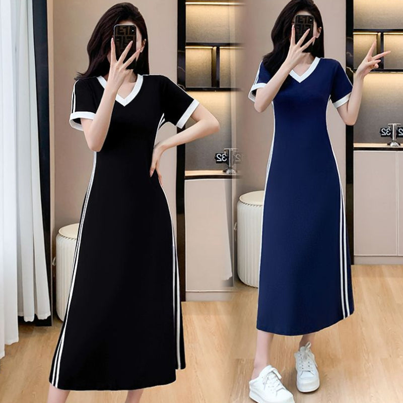 Women's Casual & Simple V-Neck Dress