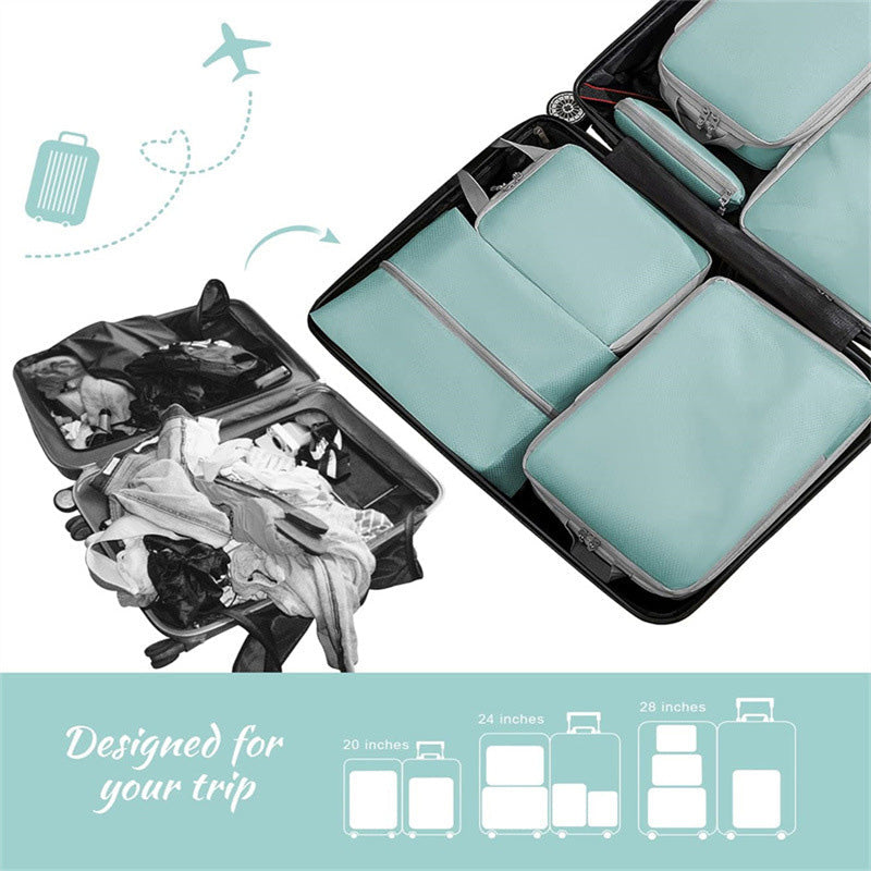 Travel Compression Packing Cubes 4-Piece Set