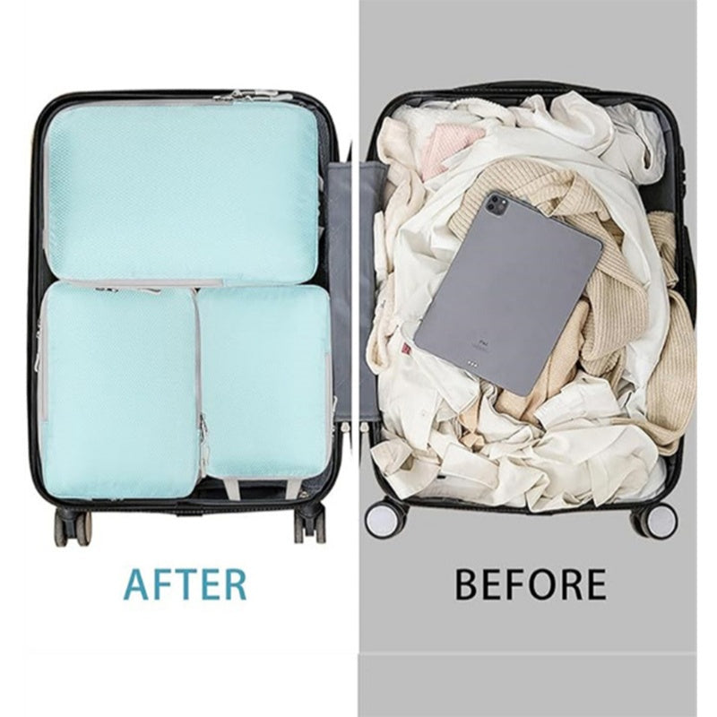 Travel Compression Packing Cubes 4-Piece Set