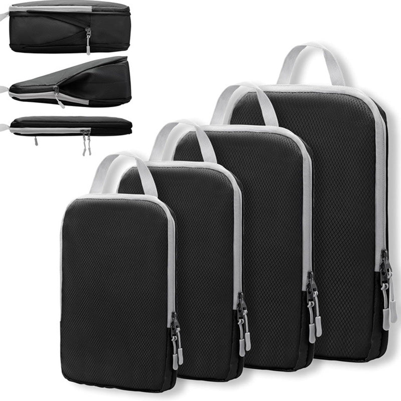Travel Compression Packing Cubes 4-Piece Set