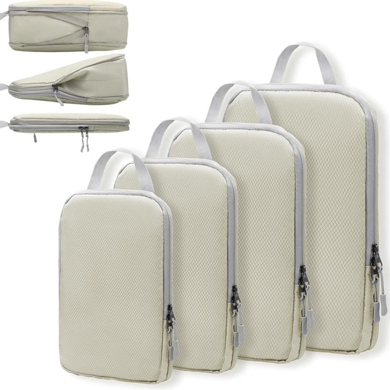 Travel Compression Packing Cubes 4-Piece Set
