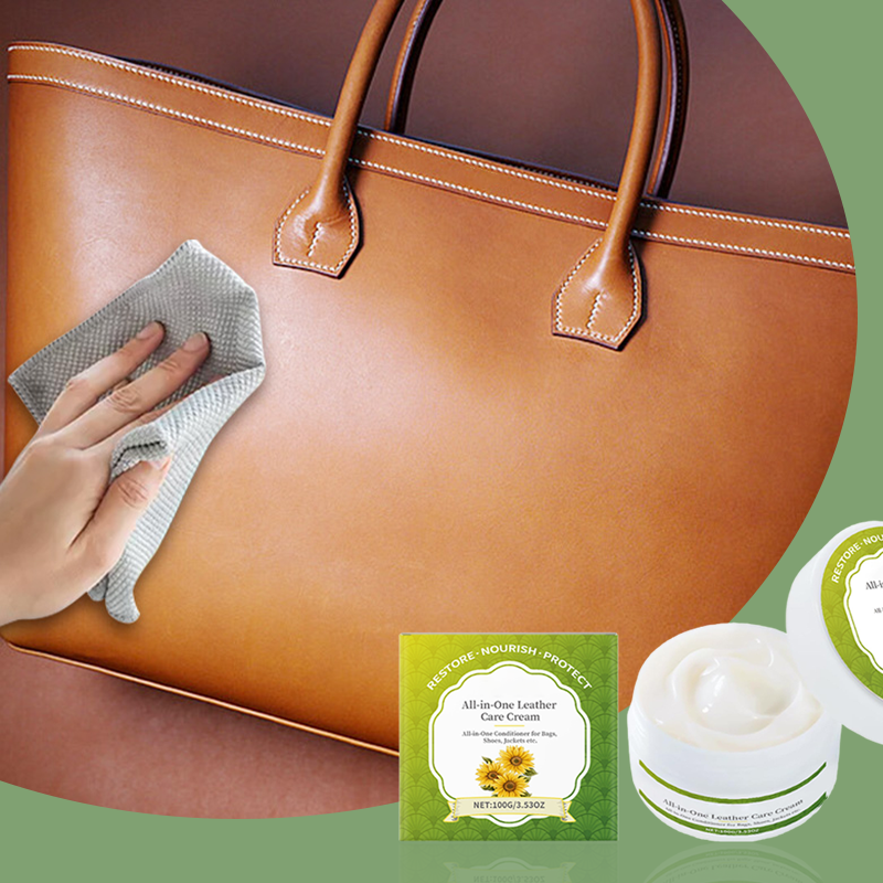 All-in-One Leather Care Cream with Sponge