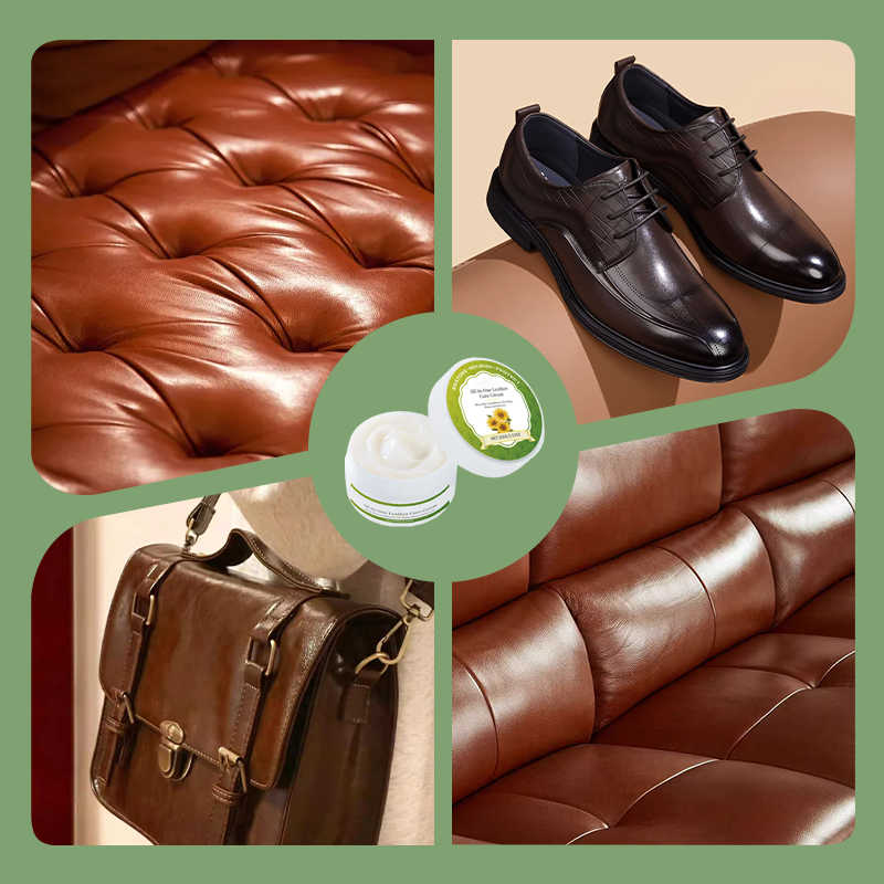 All-in-One Leather Care Cream with Sponge