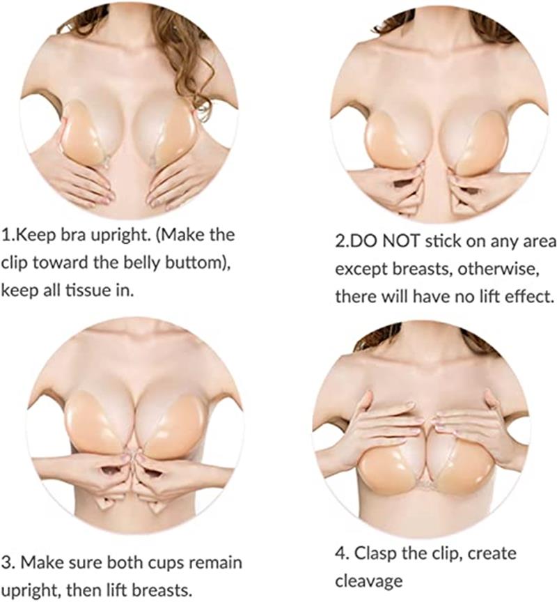 💗BUY 1 GET 1 FREE - 2 PAIRS - 🎁Adhesive invisible gathering bras