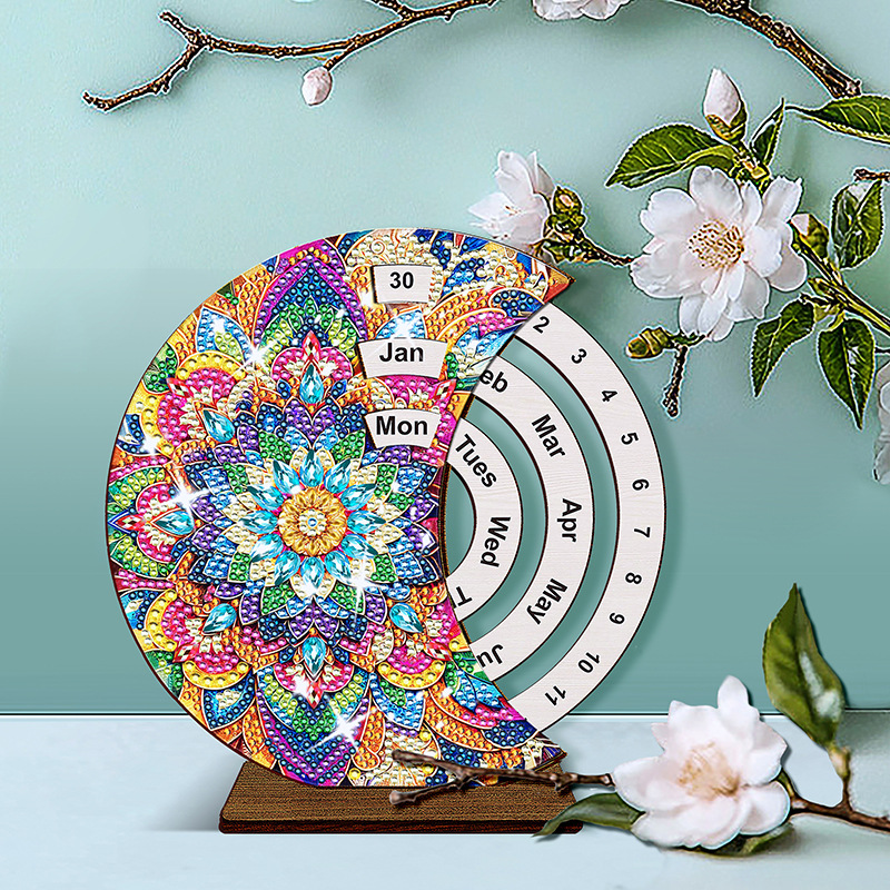 DIY Diamond Art Calendar Ornament Kit