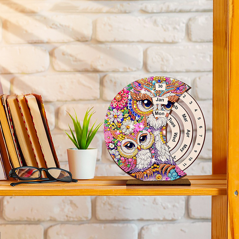 DIY Diamond Art Calendar Ornament Kit