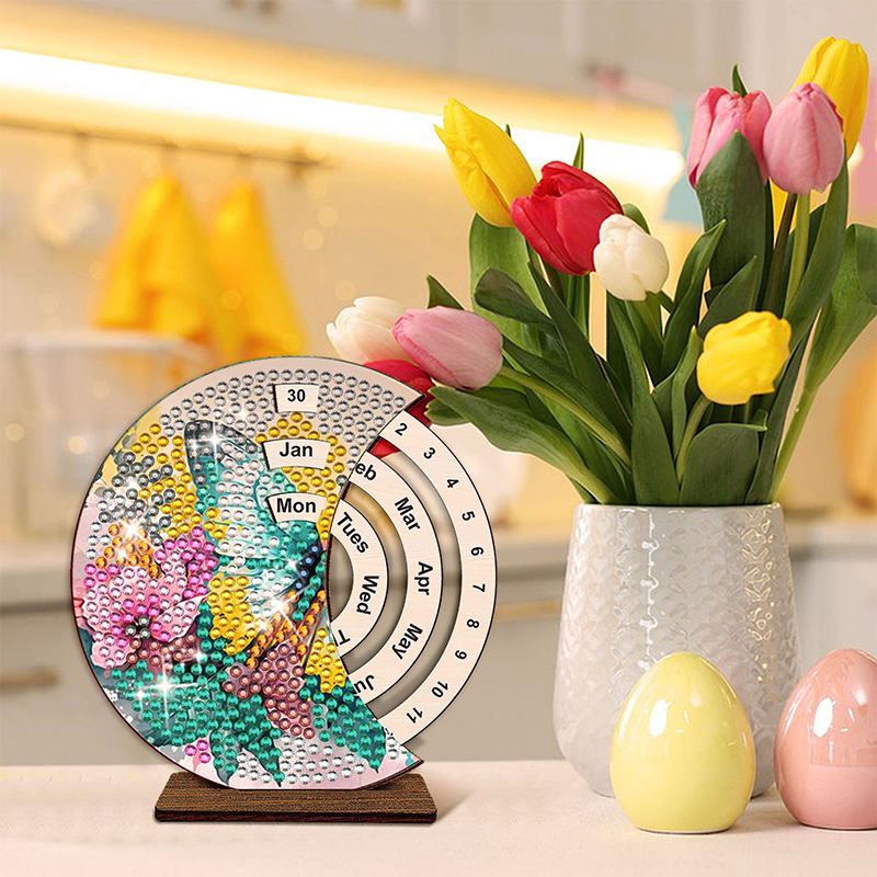 DIY Diamond Art Calendar Ornament Kit