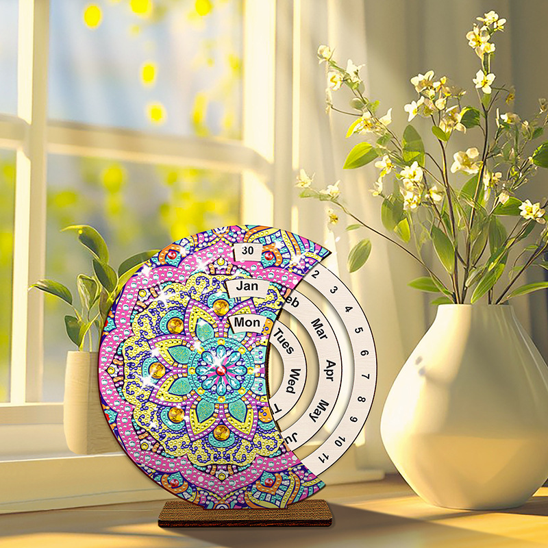 DIY Diamond Art Calendar Ornament Kit