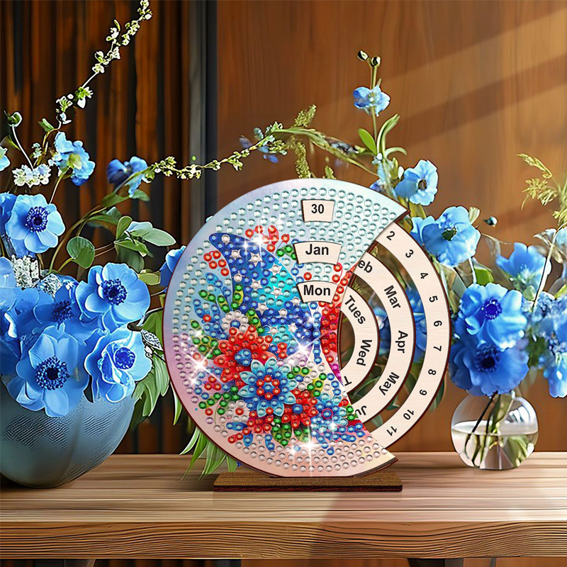 DIY Diamond Art Calendar Ornament Kit