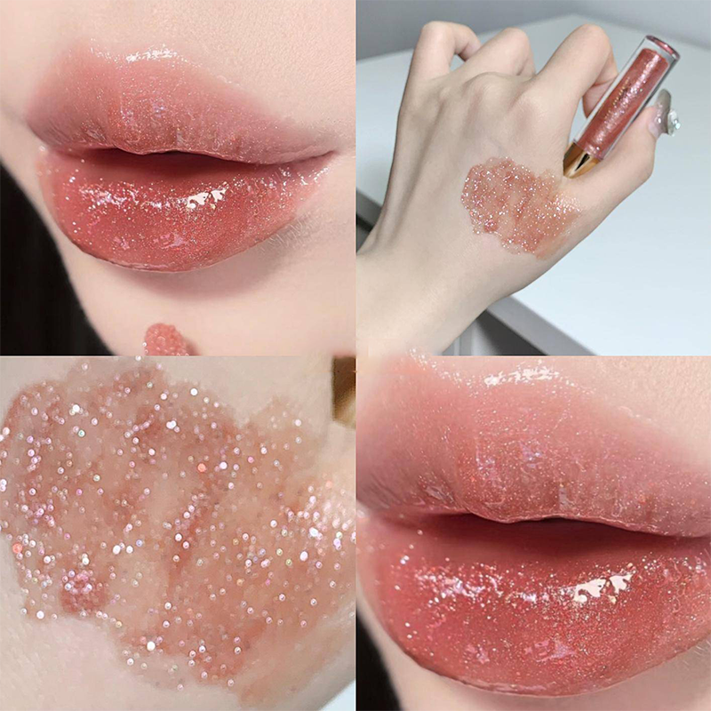 🎉Hydrating High-Gloss Glittery Lip Gloss