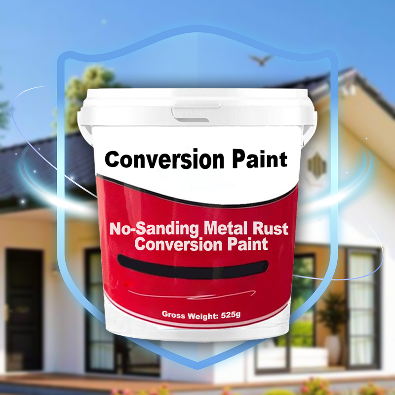 No-Sanding Metal Rust Conversion Paint