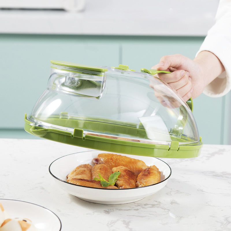 🔥New Hot Selling 50% OFF❤️🔥 Clear Microwave Splatter Cover with Water Steamer and Handle