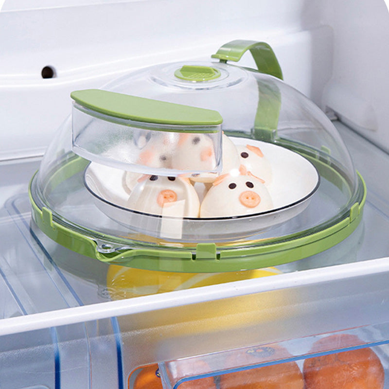 🔥New Hot Selling 50% OFF❤️🔥 Clear Microwave Splatter Cover with Water Steamer and Handle