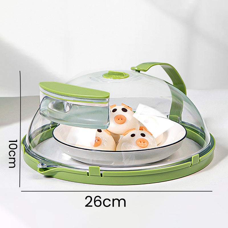 🔥New Hot Selling 50% OFF❤️🔥 Clear Microwave Splatter Cover with Water Steamer and Handle