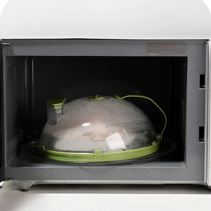 🔥New Hot Selling 50% OFF❤️🔥 Clear Microwave Splatter Cover with Water Steamer and Handle