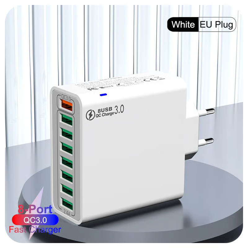 8 Ports USB Charger